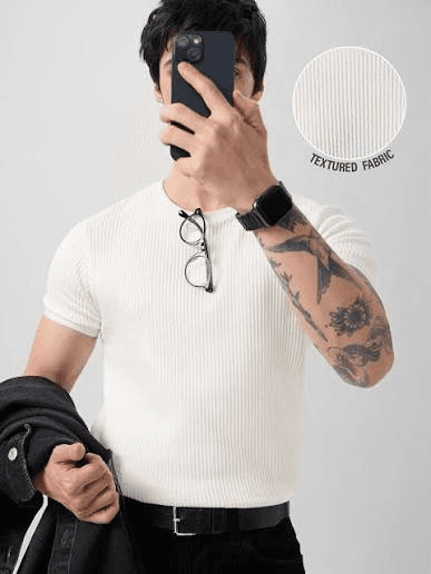 Korean Tee — White